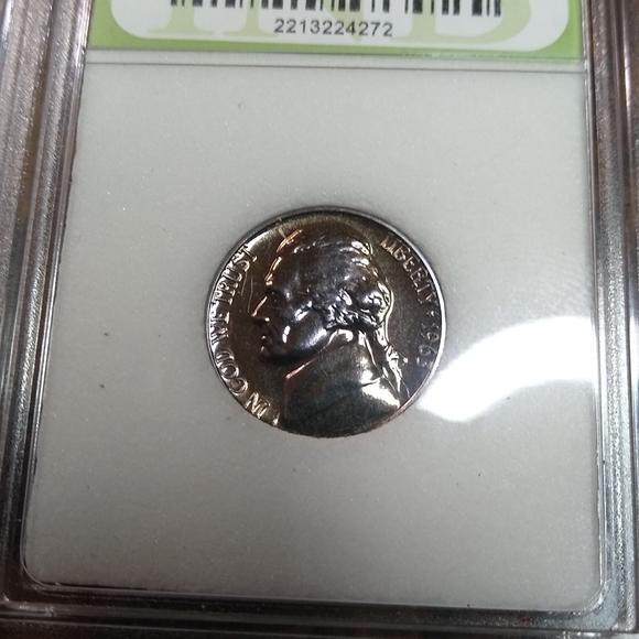 5 gem proof uncirculated nickel coin slab set of  proof nickels. - Picture 14 of 16